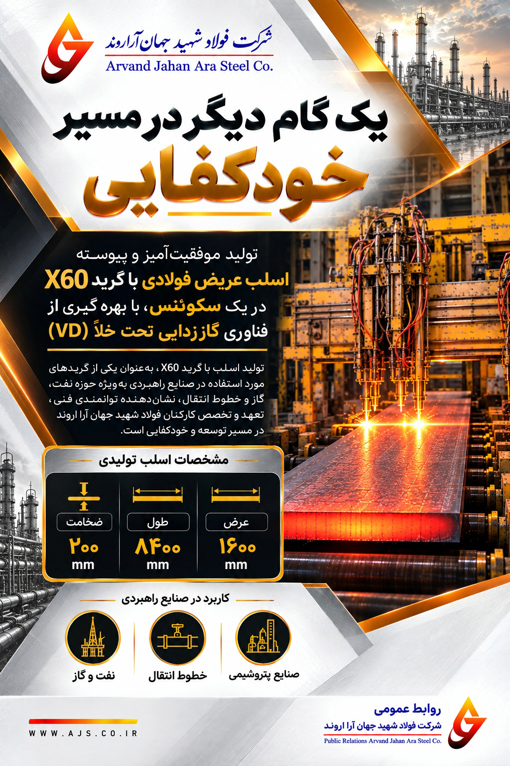 فولاد جهان آرا اروند